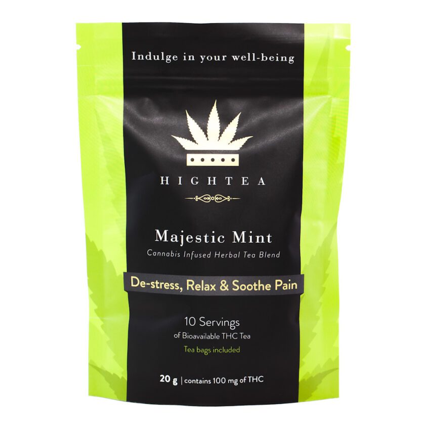 Majestic Mint Tea  (100mg THC) by High Tea (SOLD OUT)
