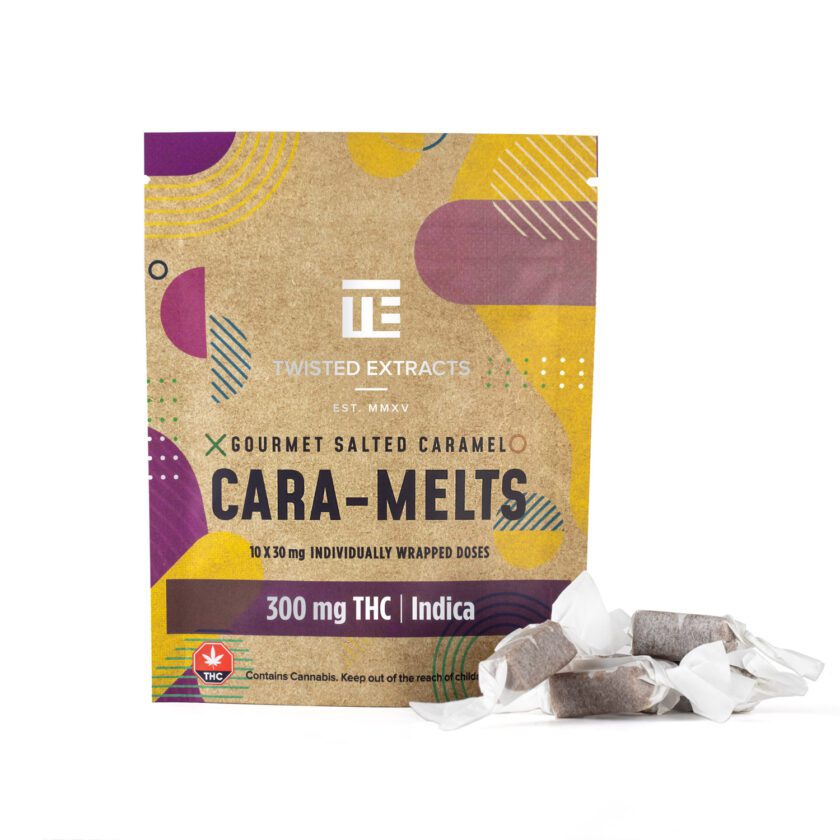 Indica Salted Cara-Melts (300 mg THC)