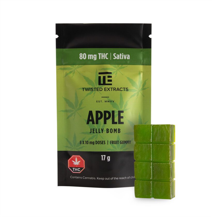 Apple Jelly Bomb (80 mg THC)