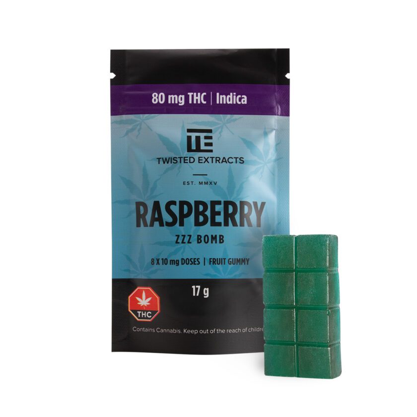 Blue Raspberry Zzz Bomb (80 mg THC)